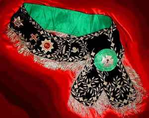 Fajas uniformes elegantes para decoración de vestidos y funciones de presentación de desfile ceremonial - Product Image 3