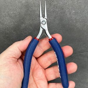 LUMINEX IMPEX Tronex 531 Round <b>Nose</b> Jewelry Pliers Long Tip Precision Loop Tool Stainless Steel Custom Handle - Product Image 6