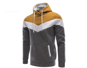 OEM & ODM Vente en gros Pull à capuche à manches longues pour hommes Vêtements de rue fuselés avec logo brodé Impression graphique Sweats à capuche d'hiver pour garçon - Product Image 1