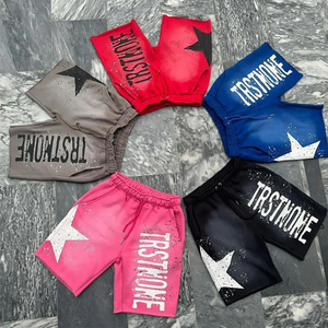 กางเกงขาสั้นกันเหงื่อสำหรับผู้ชายกางเกงขาสั้นพิมพ์ลายวินเทจสำหรับฤดูร้อน - Product Image 6