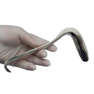 Source d'alimentation manuelle de haute qualité Instrument chirurgical Spéculum vaginal Sims en acier inoxydable et métal - Product Image 4