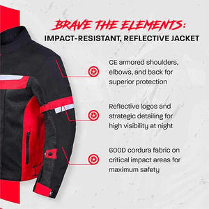 Traje de Motociclismo Textil Cordura Resistente al Viento, Talla Grande, para Pista y Calle, Modelo 2026 OEM - Product Image 2