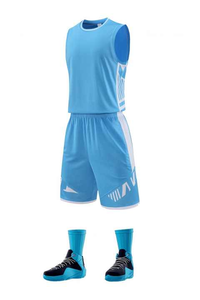 Uniformes de baloncesto juvenil reversibles de calidad superior Camiseta de malla de poliéster de verano de alta demanda Jugadores de baloncesto juveniles - Product Image 4