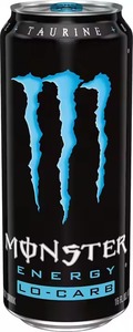 Monster Energy Lo-Carb Paquete de 16 onzas de 15 bebidas energéticas bajas en carbohidratos a base de carbonato sin azúcar Hecho en Alemania - Product Image 5