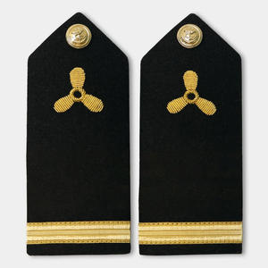 Insignias de Charretera hechas a mano con opciones de marca personalizadas para uniformes de vestir, clubes escolares o personalización de ropa de equipo - Product Image 1