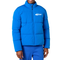Veste matelassée en toile d'hiver personnalisée pour homme, à capuche, en duvet d'oie, imperméable et respirante, de marque de créateur