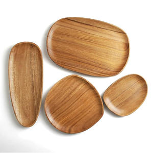 Service de table à bon prix service au restaurant assiettes en bois services de vaisselle en bois robustes de qualité supérieure - Product Image 3