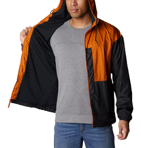Veste coupe-vent extérieure imperméable en polyester de haute qualité pour hommes pour Logo personnalisé pour la saison d'hiver Veste coupe-vent pour hommes - Product Image 4