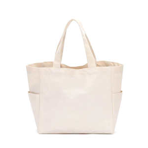 Bolsa de Tela de Algodón Personalizada con Impresión, Bolsa de Compras de Algodón Reutilizable Grande al por Mayor con Logotipo - Product Image 2