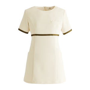 เสื้อคลุม JBPQ สีเบจอ่อน รุ่น E-3126 (SS) สำหรับทำงาน - Product Image 1
