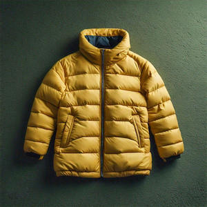 แจ็กเก็ตปลาปักเป้าสำหรับผู้ชายฤดูหนาวปรับแต่งได้เสื้อกันลมมีฟองความหนายาวแบบปรับแต่งได้ - Product Image 6