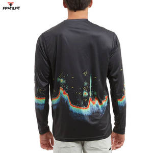 Nouveau design, vêtements de pêche par sublimation, chemises en jersey à manches longues, vêtements élégants, chemise de pêche à manches Lon à séchage rapide - Product Image 2