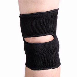Customized Logo Knee Support Stripe Sports Safety Pads Brace Gym Knee Wraps <b>Bandage</b> Knee Sleeve Weightlifting - Product Image 6