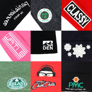 Gorro de invierno de punto de lana 100% de 61 colores al por mayor, gorro para actividades al aire libre en clima frío con logotipo personalizado y patrón de lazos para la playa - Product Image 5