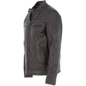 Veste d'hiver pour hommes Top Design avec col montant manches longues 100% cuir de haute qualité personnalisable prix raisonnable - Product Image 2