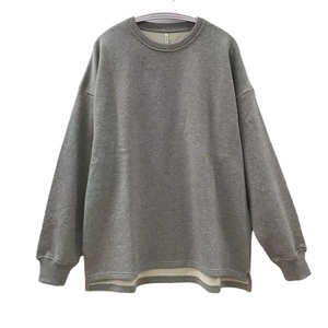 Sudadera de Alta Calidad para Hombre, Estilo Pullover, Felpa Francesa de Algodón, Unisex, Color Sólido, Hombros Caídos, Talla Grande - Product Image 2