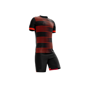 Venta al por mayor por encargo de los hombres de media manga sublimada uniforme de voleibol - Product Image 1