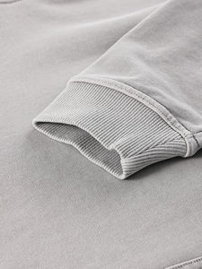 Personnalisé unisexe 100% coton tissu hommes sweats à capuche personnaliser blanc décontracté surdimensionné sweat à capuche impression broderie logo sweats à capuche - Product Image 4