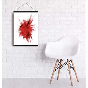 Tiras Magnéticas para Pósteres de Estilo Minimalista, 41 cm, Par, MDF Negro - Product Image 3