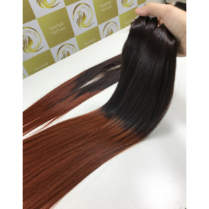 Extensions de cheveux humains vietnamiens doublement étirés, de qualité supérieure, cheveux longs en vrac, fournisseur en gros - Product Image 2