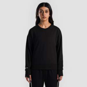 Sweat-shirt à capuche court surdimensionné en maille de soie respirante pour femme, motif brodé 3D, idéal pour le style quotidien d'automne - Product Image 1