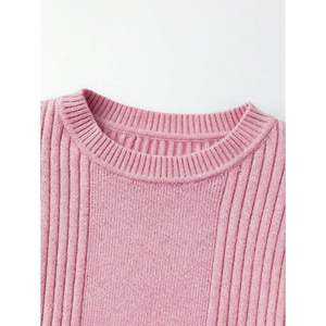 Pull en laine mérinos décontracté pour femme avec motif rayé - Haut respirant pour le printemps - Product Image 4