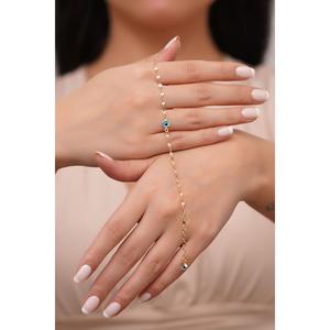Braccialetto malocchio d'oro - Product Image 1