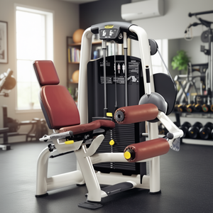 Máquina de flexión de piernas sentado para entrenamiento de fuerza de isquiotibiales, ejercitador de parte inferior del cuerpo remanufacturado para gimnasio en casa - Product Image 3