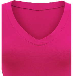 Nueva Camiseta Personalizada para Mujer, Cuello Redondo, Manga Corta, Transpirable, Ecológica, de Algodón Orgánico, con Estampado en Relieve, para Todas las Temporadas - Product Image 2