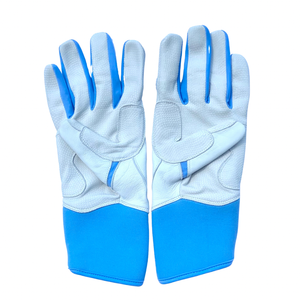Gants de frappeur en cuir à manchette longue extensible à bas prix pour les joueurs de baseball professionnels - Product Image 6