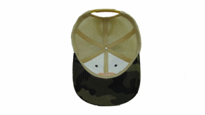 Accesorio deportivo y de tendencia caliente para todos, gorra de camionero de algodón de camuflaje de 6 paneles con logotipo ajustable, hecha en la fábrica de Vietnam - Product Image 6