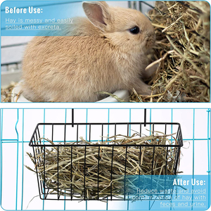 Jh-mech 4 cái Thỏ hay trung chuyển với móc 10.8x5.9x4.5 inch Heavy Duty Treo Kim Loại thỏ trung chuyển - Product Image 3