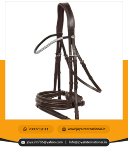 2022 bride de dressage en cuir tendance chaude personnalisée en gros brides en cuir occidental pour cheval intelligent - Product Image 2