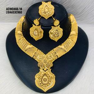 Chapado en oro-Conjuntos de joyería para mujer/Joyería para mujer nuevo diseñador chapado en oro diseño en línea - Product Image 1