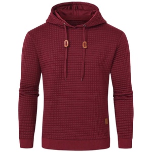 Sweat à capuche fluorescent pour homme, de haute qualité, en tissu polaire composite 360g, 100% coton, respirant, manches longues, hiver, brodé - Product Image 3