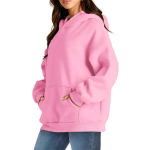 Plain Pullover <b>Women's</b> Hoodies Hooded <b>Top</b> Casual Hoody <b>Thermal</b> Customized Best High Quality Streetwear Use <b>Women's</b> Hoodies - Product Image 2