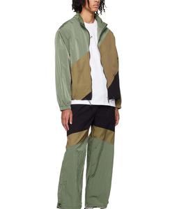 Ensemble de survêtement léger et respirant en nylon froissé imperméable, coupe-vent, personnalisé en usine, pour le jogging 2026 - Product Image 6