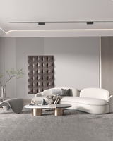 Rail lumineux LED magnétique réglable en aluminium pour grille linéaire basse tension DC48V, idéal pour les supermarchés