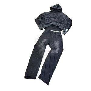 Precio al por mayor con la mejor calidad Hombres Rhinestone chándal Ropa al aire libre Hombres Rhinestone chándal para ropa de invierno - Product Image 1