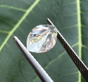 Moissanita Suelta en Forma de Marquesa con Claridad VVS1 y Color D, con Efecto Hielo para la Fabricación de Joyas, 10x16 mm - Product Image 5