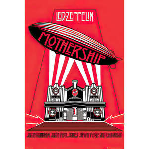 Póster de Led Zeppelin - Gráfico de la Mothership con impresión digital - Product Image 3
