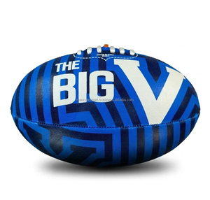 Balón oficial de la AFL con logotipo personalizado directo de fábrica, fútbol australiano de alta calidad - Product Image 1