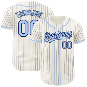 Camiseta de Béisbol con Diseño Nuevo 2026, Personalizada con Impresión, Uniforme de Béisbol para Hombre, Transpirable, de Poliéster - Product Image 5