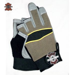 Guantes de Mecánico de Cuero Vacuno para Verano e Invierno, Impermeables y Resistentes a Cortes - Product Image 2