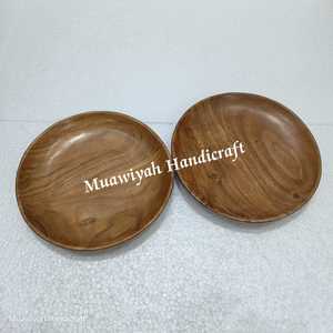 New Design Wooden Plate Acacia Wood Serving plate Kitchen Dinner <b>Dinnerware</b> Wooden Dinning Plates At lowest price - Product Image 4