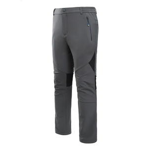 Pantalon coupe-vent softshell fabriqué en usine en polyester/coton Pantalon softshell personnalisé, léger, imperméable et respirant pour l'hiver - Product Image 5