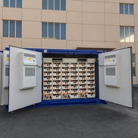 Contenedor ESS para Microredes de 200/250KW con PCS y Sistema de Baterías de Iones de Litio LiFePO4, Sistema de Almacenamiento de Energía Fuera de la Red