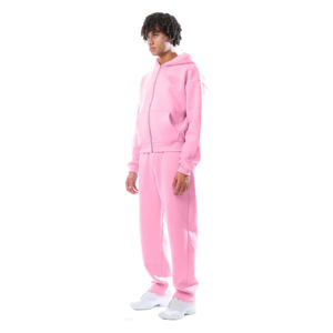 Vêtements de sport d'hiver en gros 2025, taille plus, survêtement technique à capuche, ensemble de jogging pour hommes, 100% coton - Product Image 2