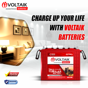 Baterías Solares Voltaik 12V 180+Ah C10 Restar, Solución para Cortes de Energía, Sistema de Energía de Respaldo Residencial de Alta Capacidad - Product Image 3