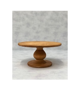 แท่นวางเค้กไม้แข็งแรงทนทานเหมาะสำหรับงานจัดเลี้ยงอาหารและงานจัดแสดงขนมหวานในบ้านอย่างมีสไตล์ - Product Image 1